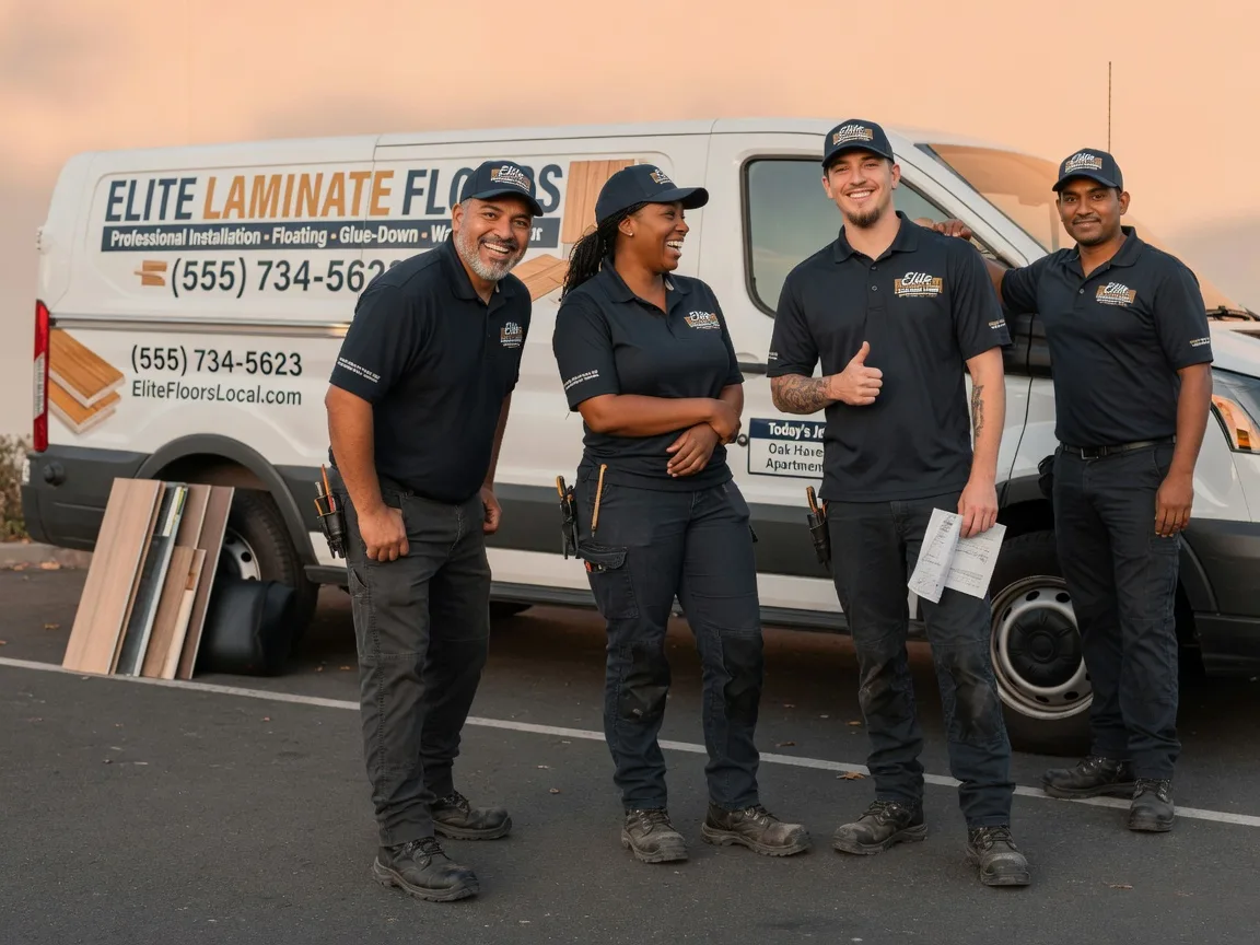 Laminate flooring installation company in Dublin, IN